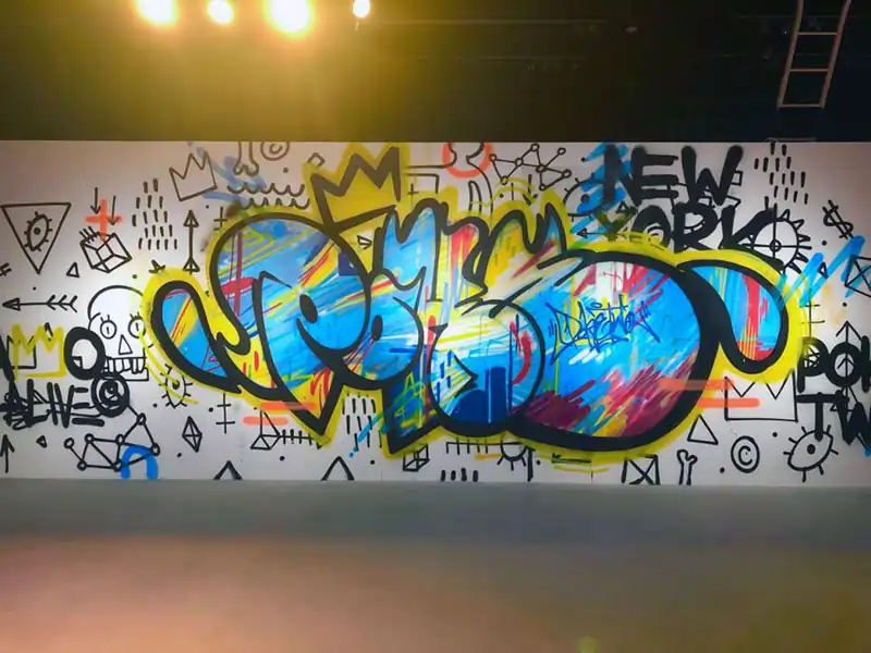 Guggenheim Abu Dhabi Basquiat’s event in 2019 Comic Craze Vol. 3